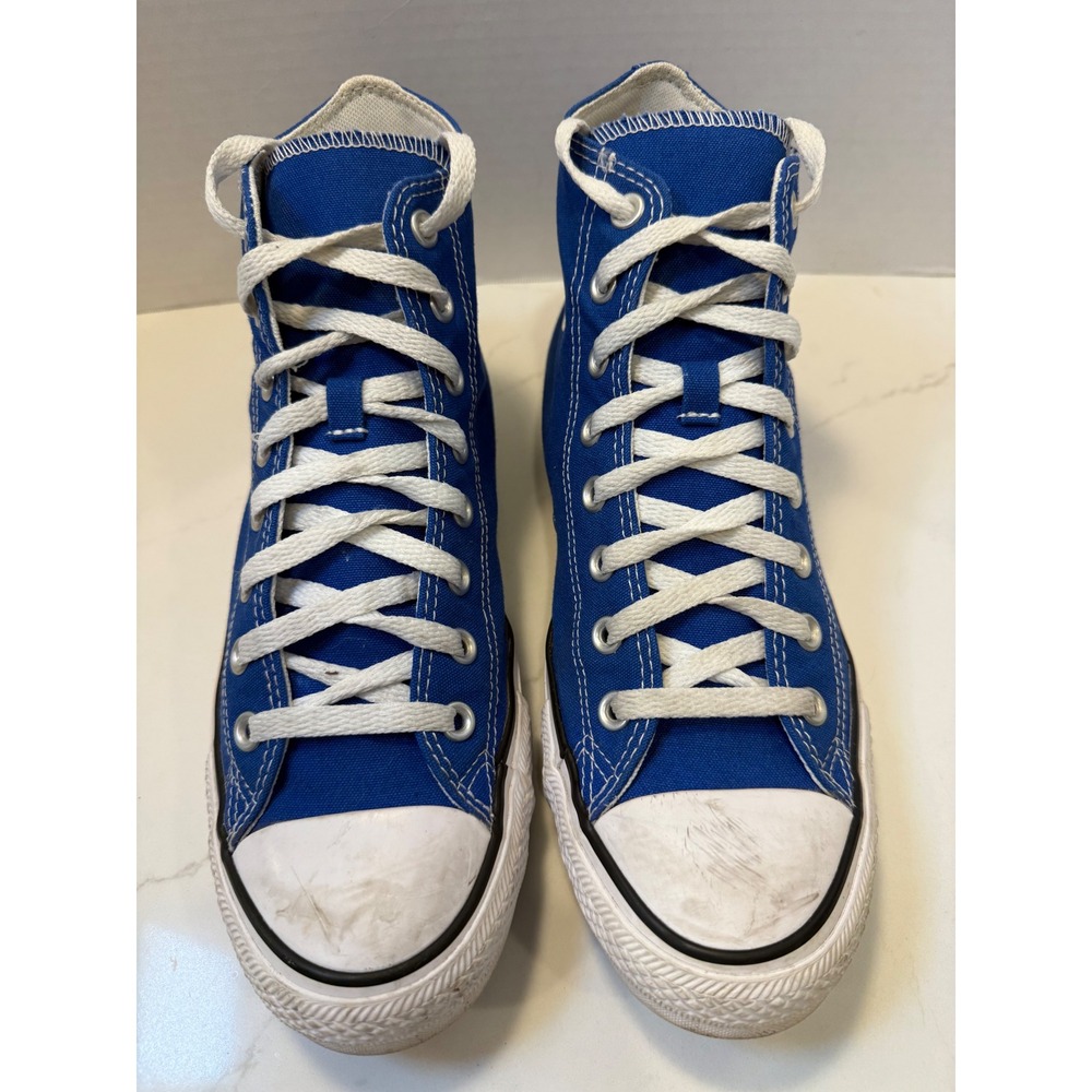 Converse Chuck Taylor All Star High Top Blue Sneakers Mens 9 Wos 11